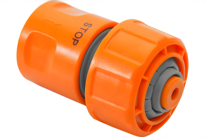 Купить Соединитель для шланга 3/4" быстросъем аквастоп Polyagro 