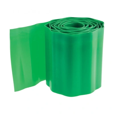 Купить Бордюрная лента для клумб и газонов 15 см х 9 м, 0,55 мм (зеленый) (1/45) "PALISAD"