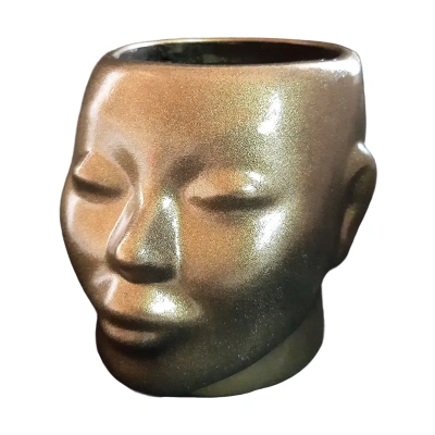 Купить Кашпо садовое "Нефертити" 160*190 мм (бронза) "Гарденвилл"