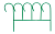 Купить Забор декор. малый 0,61*0,38 м  5 секций (1)