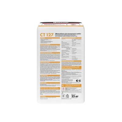 Купить Шпаклевка полимерная для внутр. работ CT 127  25 кг (1/48) "CERESIT"