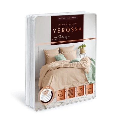 Купить Постельное белье "VEROSSA MELANGE" PRALINE семейный