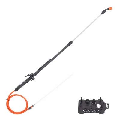 Купить Брандспойт телескопический универсал. пластик 650/970 мм 10 в 1 (1/10) "Жук"