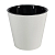 Купить Горшок для цветов "LONDON" D 125 мм/1 л (белый) (1/12) "INGREEN" IG770010048