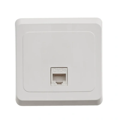 Купить Розетка компьютерная "Этюд" 1 местн. RJ45, белый (1/10/120) "SCHNEIDER"