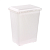 Купить Корзина для белья прямоуг. 25 л "Вязаное плетение" (белая) (1/6) "Альтернатива" м6888