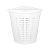 Купить Корзина для белья угловая 45 л (белая) (1/6) "Альтернатива" м1546