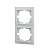 Купить Рамка "MIRA" 2-х местн. вертикальная, белый (1/10/120) "LEZARD" 701-0200-152