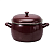 Купить Кастрюля эмалиров. "Бордо" 7,9 л, 24 см металл. крышка (1/4) "METROT"