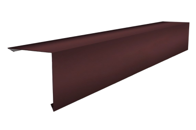 Купить Торцевая планка 100х2000 коричневая