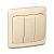 Купить Выключатель "Этюд" 3-х кл. 10а, кремовый (1/20/120) "SCHNEIDER"