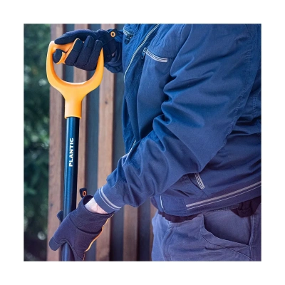 Купить Лопата снег. "SNOW" 545*365 мм дерев. черенок, ручка, алюм. пластина (1) "PLANTIC" 12005-01