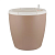 Купить Горшок для цветов "MUNCHEN" C автополивом D 250 мм/9 л (молочн. шоколад) (1/5) "INGREEN" IG622211047