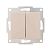 Купить Выключатель "KARINA" 2-х кл. (механизм) кремовый (1/10/120) "LEZARD" 707-0388-101