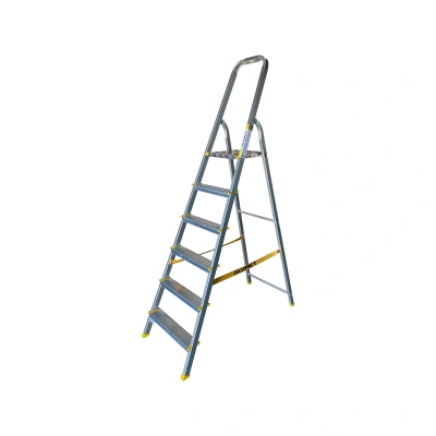 Купить Стремянка  алюминиевая 6 ступеней анодиров. покрытие (1) "Алюмет"