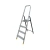 Купить Стремянка комбинированная 4 ступени (1) "Алюмет"