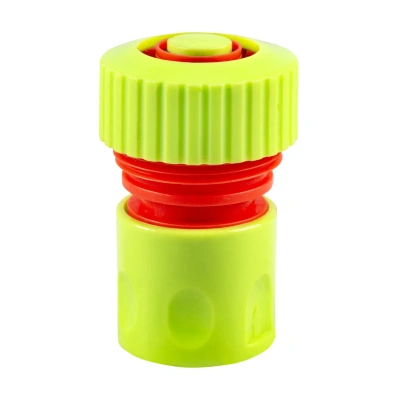 Купить Соединитель для шлангов 3/4" пласт. с автостопом (1/20/200) "FEONA" 003-2402