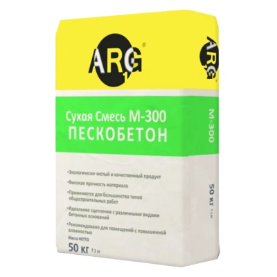 Купить Пескобетон М300 50кг ARG