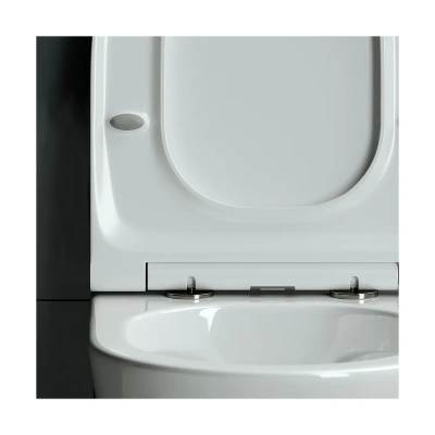 Купить Унитаз подвесной "RIMLESS" белый "CERAMICA NOVA" CN3011