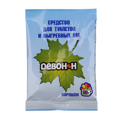 Купить Средство д/биотуалетов, ям, септиков Девон-Н 60гр