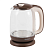 Купить Чайник электр. "ENERGY" E-281 1,7 л (1/6) стекло, пластик (коричневый)