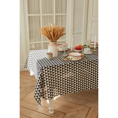 Купить Скатерть "Доляна" треугольники 145*145 см (1) 5985633