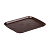 Купить Поднос пласт. 480 х 360 мм (коричневый) (1/10) "Альтернатива" м7568
