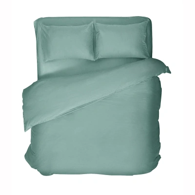 Купить Постельное белье "VEROSSA MELANGE" EMERALD евро