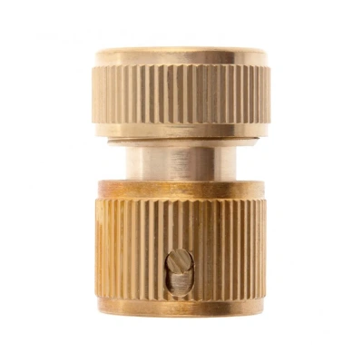 Купить Соединитель для шлангов 1/2" латунный, быстросъемный (1/96) "PALISAD"