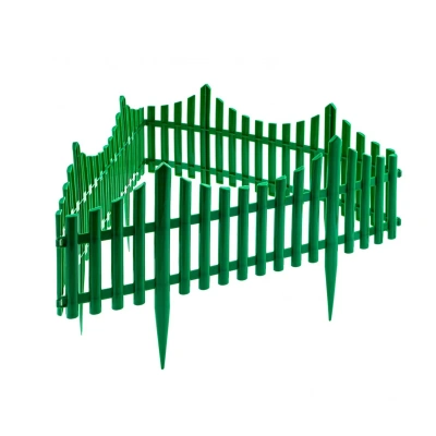 Купить Забор декоративный "Гибкий" пласт. 0,24*3 м 5 секций  (зеленый) (1/5) "PALISAD"