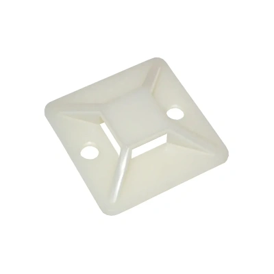 Купить Площадка под хомуты самоклеящаяся 25 х 25 мм упак. 100 шт. (белая) (1/5/115) "IEK"