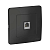 Купить Розетка телефонная "BLANCA" RJ11, антрацит (1/10/20) "SCHNEIDER"