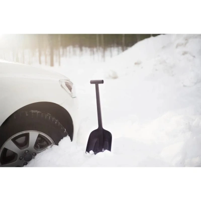 Купить Лопата снег. автомоб. "AUTO" 295*230 мм монолит. пласт. (1/6) "PLANTIC" 18001-01