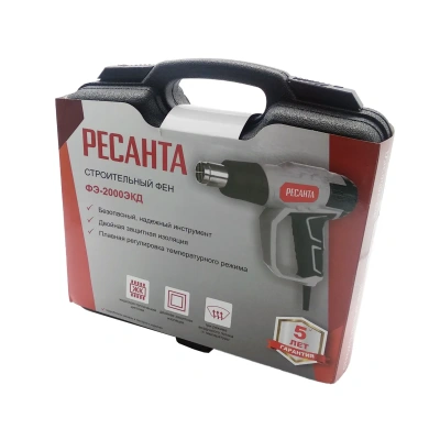 Купить Фен строительный фэ-2000экд "Ресанта"