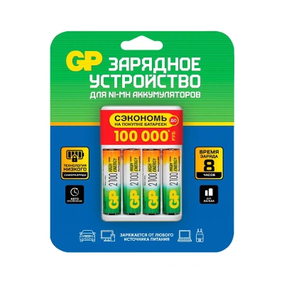 Купить Зарядное устройство GP 210AAHC/CPBR-2CR4 (1/3/12)
