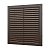 Купить Решетка вентиляц. с сеткой 194 х 194 мм (коричн.) (1/90) "Эра" 1919с кор