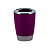 Купить Стакан для ванной комнаты "Альма" пласт. (фиолетовый) (1/12) "Аквадекор" ATTP-2100VL-02