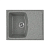 Купить Мойка для кухни врезная искусств. камень GRS-17K-309 с крылом 600*500 мм темно-серая (1)"GREENSTONE"