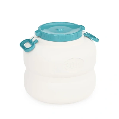 Купить Канистра-бочка пласт. "Байкал" 30 л с крышкой и ручками (1/6) "Альтернатива" м6226