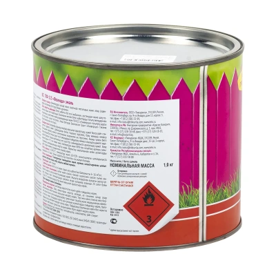 Эмаль "Фазенда" пф-115 черная 1,9 кг (1/6) текс