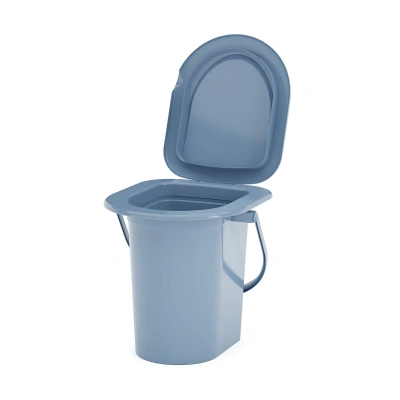 Купить Ведро-туалет 17 л (голубой)  (1/10) "Альтернатива" м1320