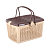 Купить Корзина для пикника 44,5*34*25 см (бежевый/коричн.) (1/6) "Альтернатива" м1539
