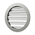 Купить Решетка вентиляц. круглая D 125 мм с фланцем D100 алюмин. (1/45) "Эра" 10ркм