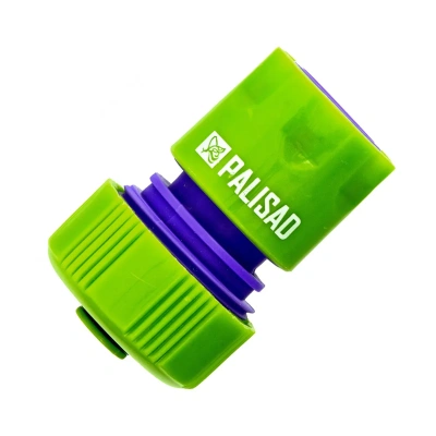 Купить Соединитель для шлангов 3/4" быстросъемный, с автостопом (1/288) "PALISAD" 66165