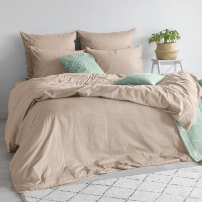 Купить Постельное белье "VEROSSA MELANGE" PRALINE евро