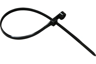 Купить Хомуты нейлон под винт 3,6 х 150 мм (набор 100 шт.), черные (1/10/100) "REXANT" 07-0155