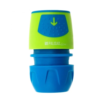 Купить Соединитель для шлангов "LUXE" 1/2"-3/4" авс-пластик, быстросъемный, с аквастопом (1/120) "PALISAD"