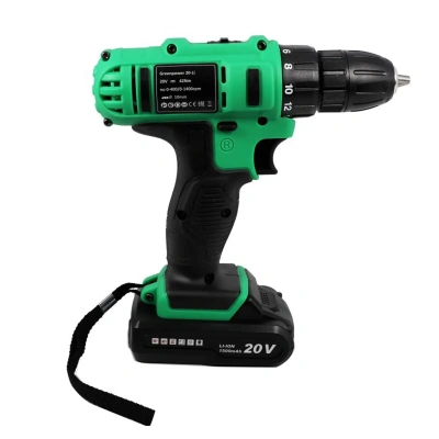 Купить Дрель аккум. GREENPOWER 20-LI, 2 аккум. (1/10) "ZITREK" 063-4076