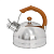 Купить Чайник нержав. 3 л со свистком, полиров., ручка пластик (1/6) "MALLONY"  DJB-3293