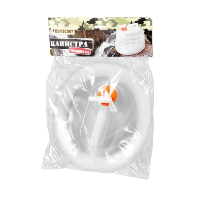 Купить Канистра пласт. складная 8 л (1/30) "BOYSCOUT" 61145